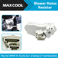 Blower Motor Resistor Fits For BMW X1 X3 X5 Z4 1 3 Series E F 04-17 64119222072