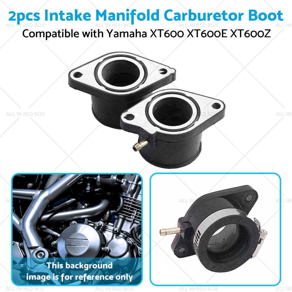 Carburetor Carb Intake Manifold Boots For Yamaha XT600 XT600E XT600Z TT600 XT500