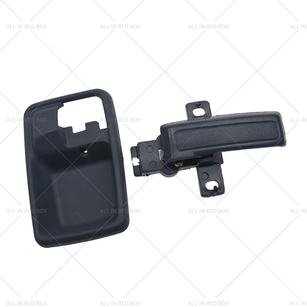 Black Right Hand Inner Door Handle w  Case Suitable For Holden Rodeo KB TF 81-03