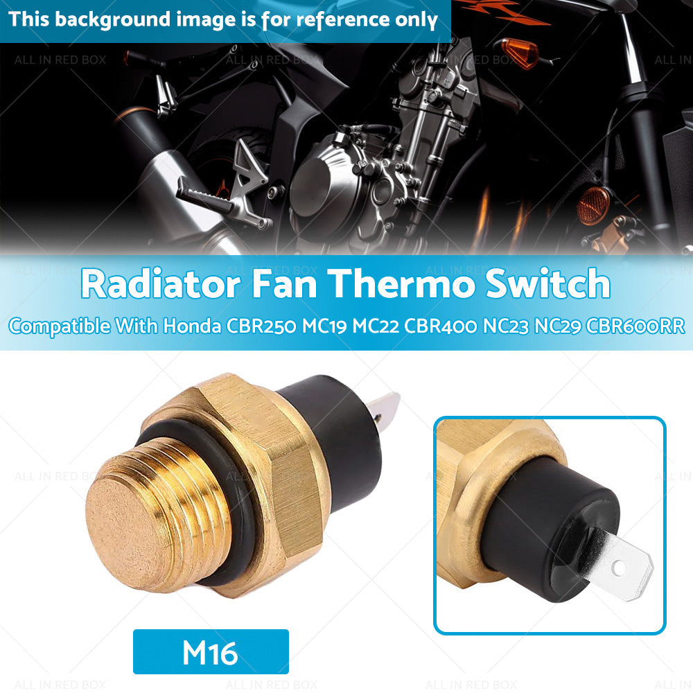 Radiator Fan Switch Suitable For Honda CBR250 MC19 MC22 CBR400 NC23 CBR600RR