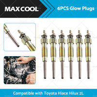 19850-54030 Glow Plugs Suitable For Toyota Hilux LN56 LN65 Hiace LH51 2L Diesel