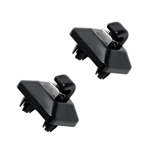 2x Left Sun Visor Clip Holder Hook Bracket Suitable For Audi A3 A4 Q3 Q5 TT