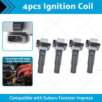 4x 22433-AA421 Ignition Coil Pack Suitable For Subaru Forester Impreza WRX EJ205