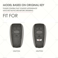 TPU Remote Key Fob Case Cover Fits For Subaru BRZ Forester Outback Impreza WRX