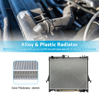 RADIATOR for HOLDEN RODEO RA 3. 5L 3. 0TD COLORADO RC 3. 0TD  D-MAX 3. 0 2007-2012