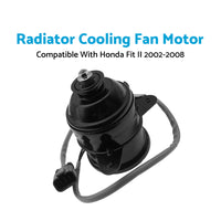{{ 19030-PWA-J51 Radiator Cooling Fan Motor Suitable for Honda Fit II 2002-2008 }} - Buy Car Parts Online at {{ Kaka Auto Parts }}.