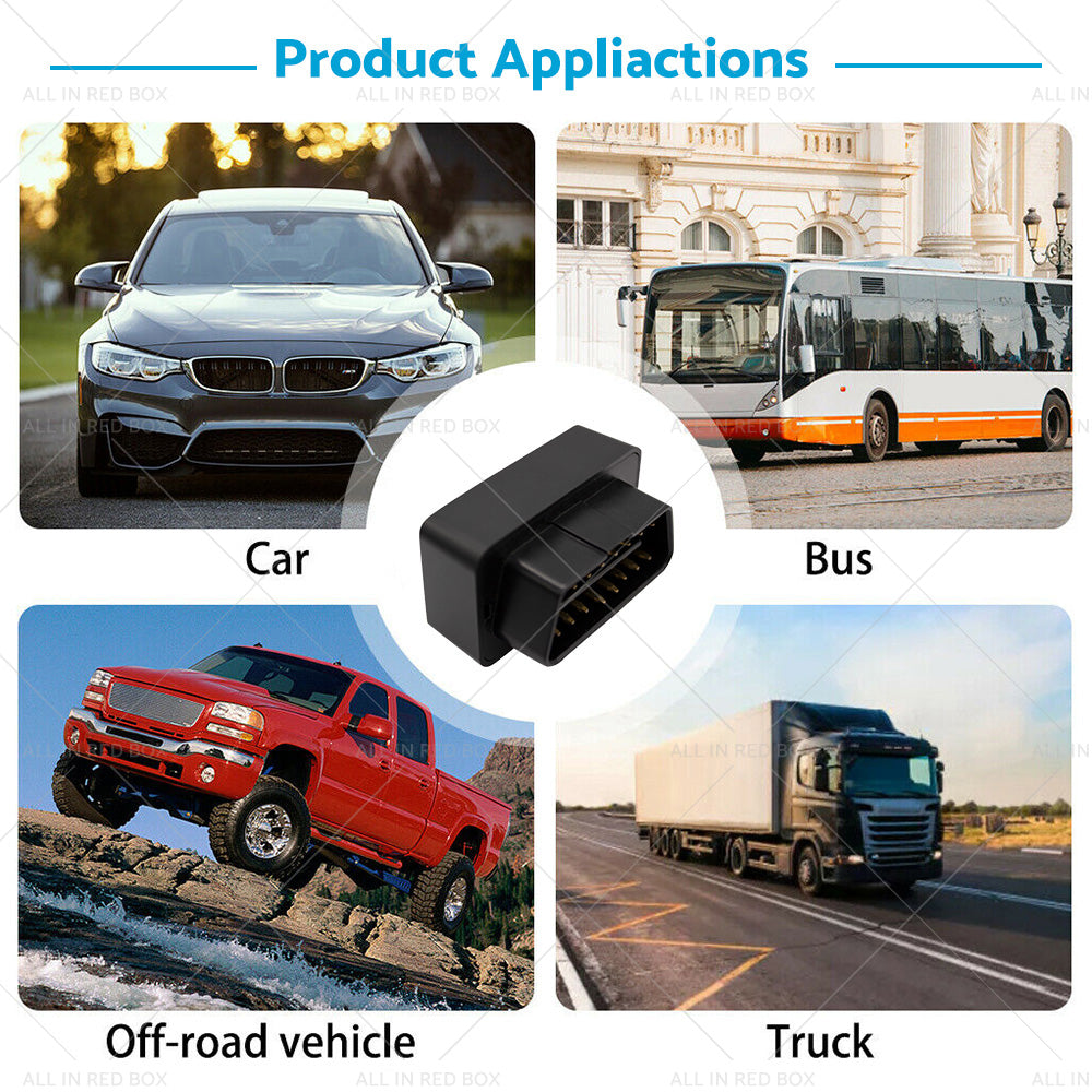 4G OBDII GPS Tracker Live Realtime Vehicle 3G Car OBD2 Tracking Device Locator