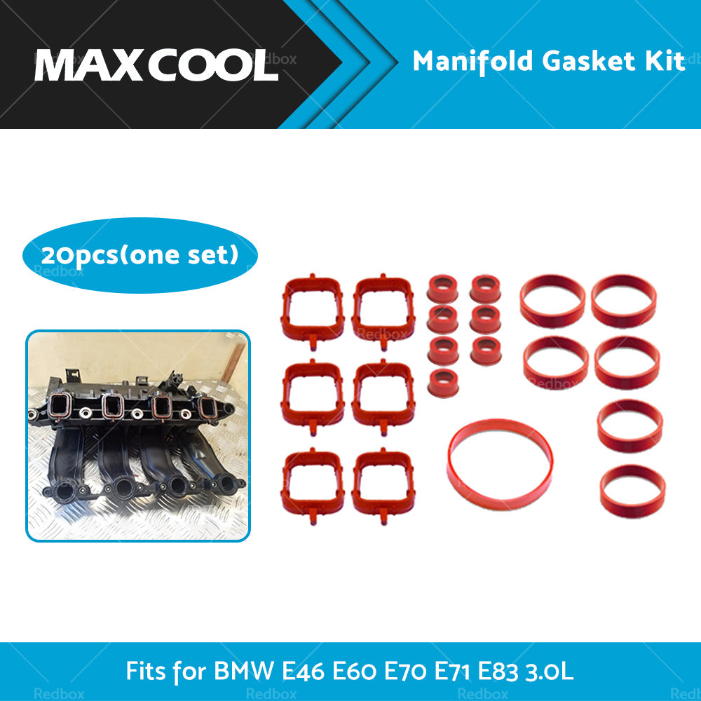 Intake Inlet Manifold Gasket Kit for BMW E83 X3 E70 X5 E71 X6 3 5 Series E46 E60