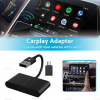 Auto Wireless Carplay Adapter Suitable For Android Most Vehicles with CarPlay