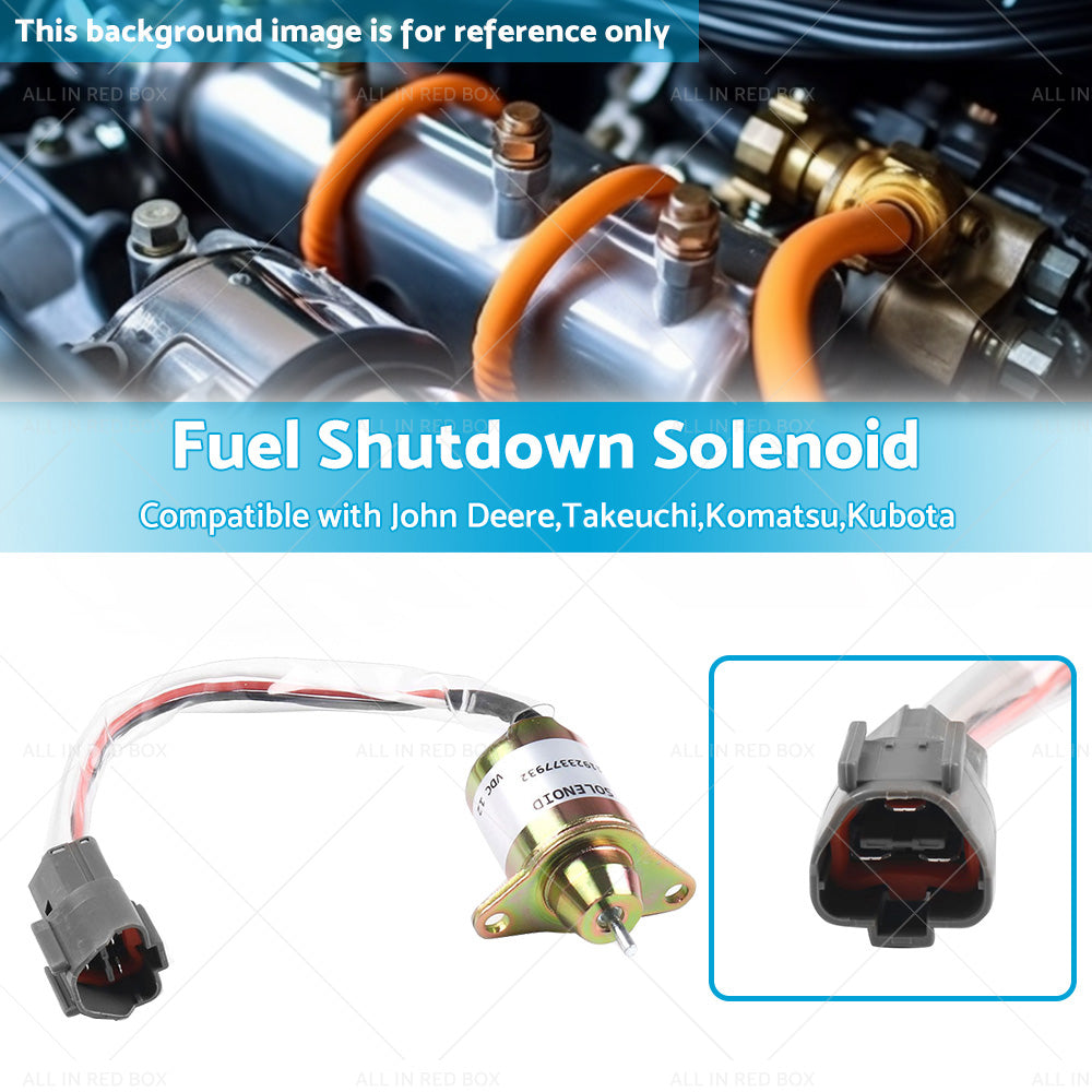 Fuel Shut Off Shutdown Solenoid Suitable For John Deere John Deere 119233-77932