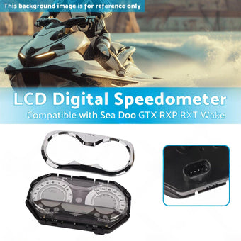 compare product 278002270 LCD Digital Speedometer Suitable for Sea Doo GTX RXP RXT Wake 06-11