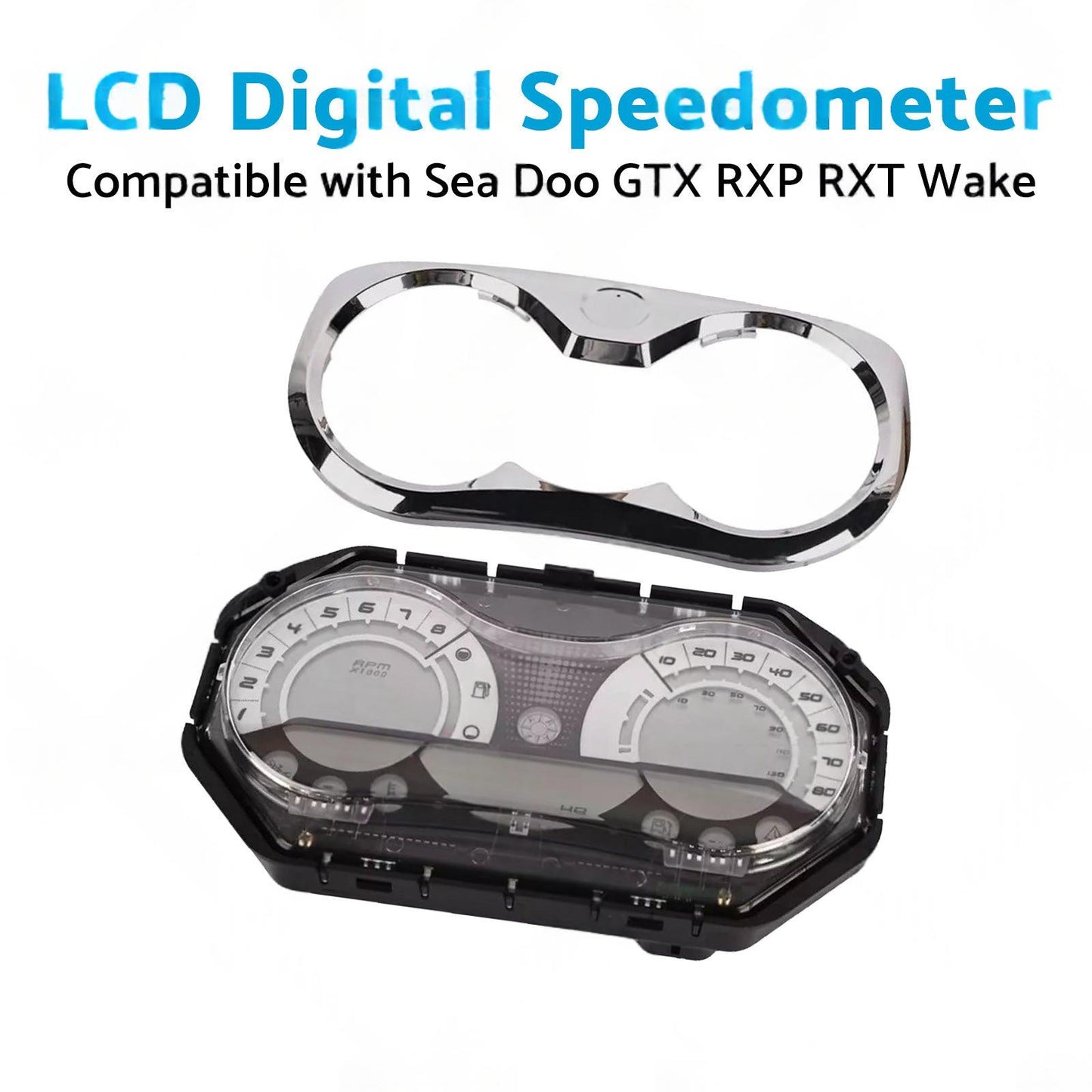278002270 LCD Digital Speedometer Suitable for Sea Doo GTX RXP RXT Wake 06-11