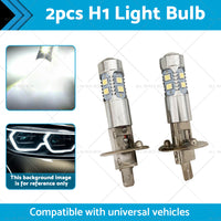 2PCS H1 LED Headlight Bulb CREE XBD Fog Driving Light Car UTE 4WD Lamp Globe