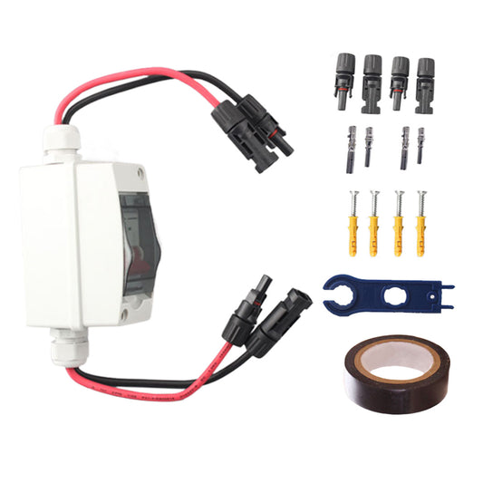 {{ PV Isolator Switch DC 500V 32A IP65 Disconnect Circuit Breaker For Solar-Panels }} - Buy Car Parts Online at {{ Kaka Auto Parts }}.