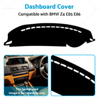 Suitable for BMW Z4 E85 E86 No GPS 2003-2008 by Shevron Dashboard Cover Dash Mat