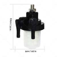 2PCS Motor Fuel Filter Separator For Yamaha Outboard 9.9-90 HP 61N-24560-00