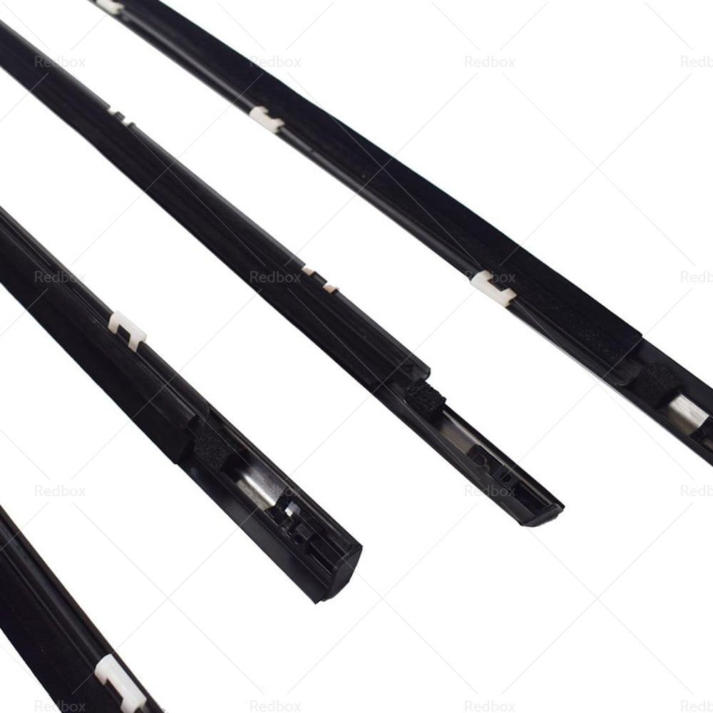 4pcs Weather Strip Window Moulding Trim Seal Belt for Hyundai I30 FD Hatch 07-12