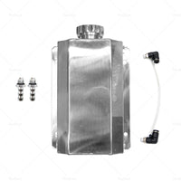 Universal Aluminum 2L Coolant Radiator Overflow Recovery Water Tank Bottle