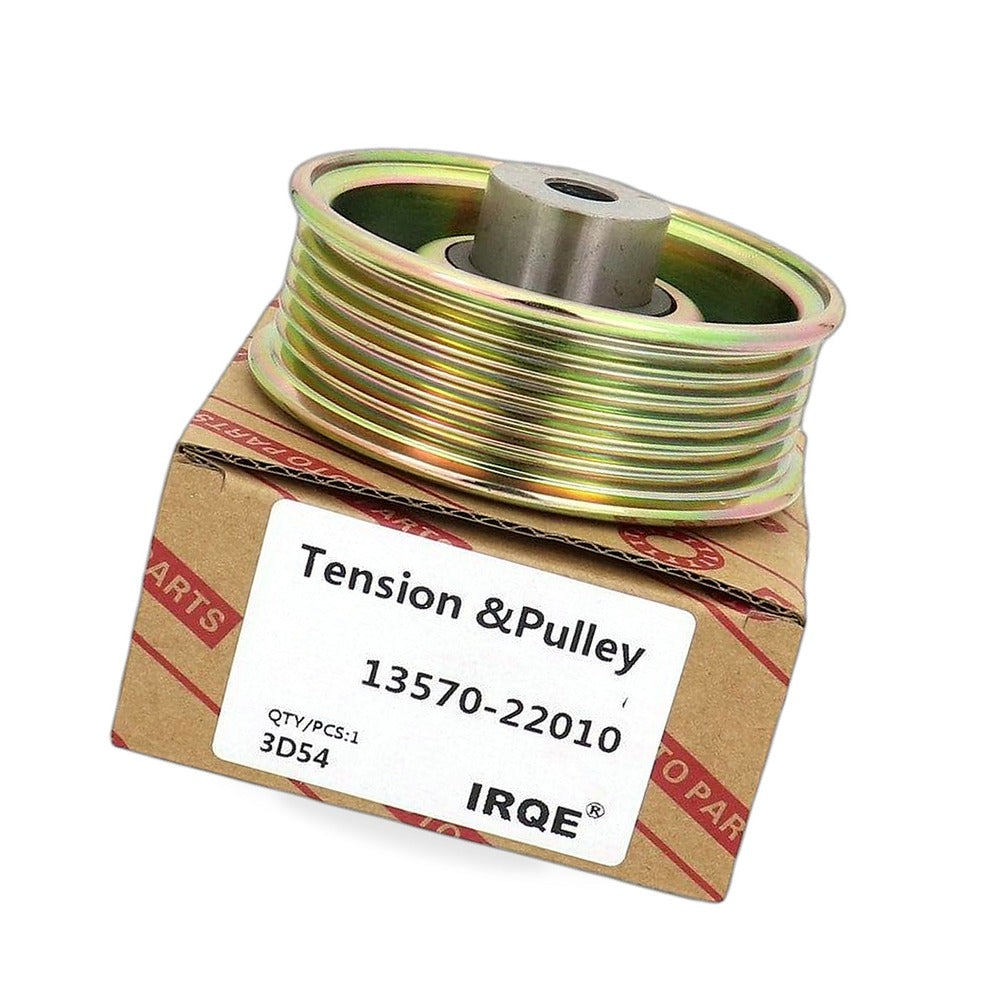 Belt Tensioner Pulley 13570-22010 Suitable for Toyota Avensis Corolla 1.6L 1.8L - BD1