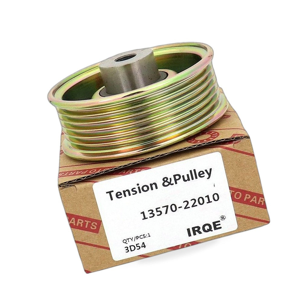 Belt Tensioner Pulley 13570-22010 Suitable for Toyota Avensis Corolla 1.6L 1.8L - BD2