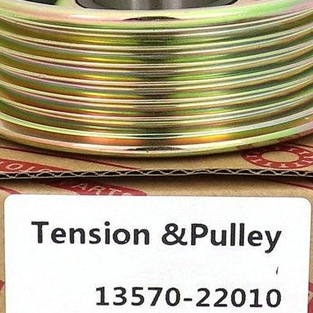 Belt Tensioner Pulley 13570-22010 Suitable for Toyota Avensis Corolla 1.6L 1.8L - XQ1
