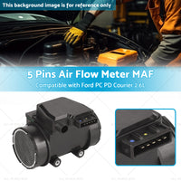 E5T50371 5 Pins Air Flow Meter MAF Suitable for Ford PC PD Courier 2. 6L 91-99