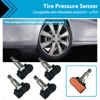 4PCS Tire Pressure Sensor Suitable for Mitsubishi L200 Lancer Lancer 4250C477