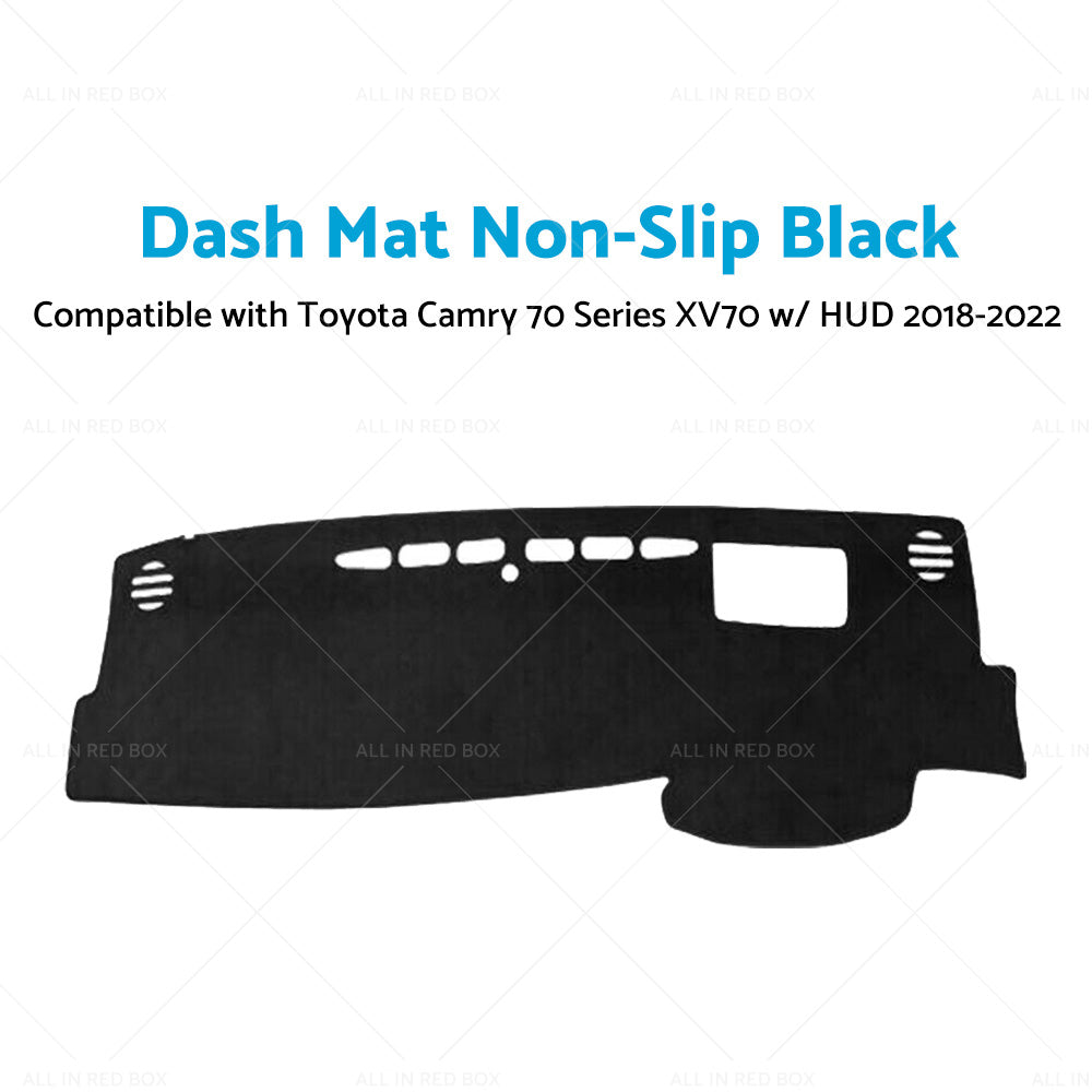 Dash Mat Suitbale For Toyota Camry 70 Series XV70 w HUD 18-22 Dashboard Cover