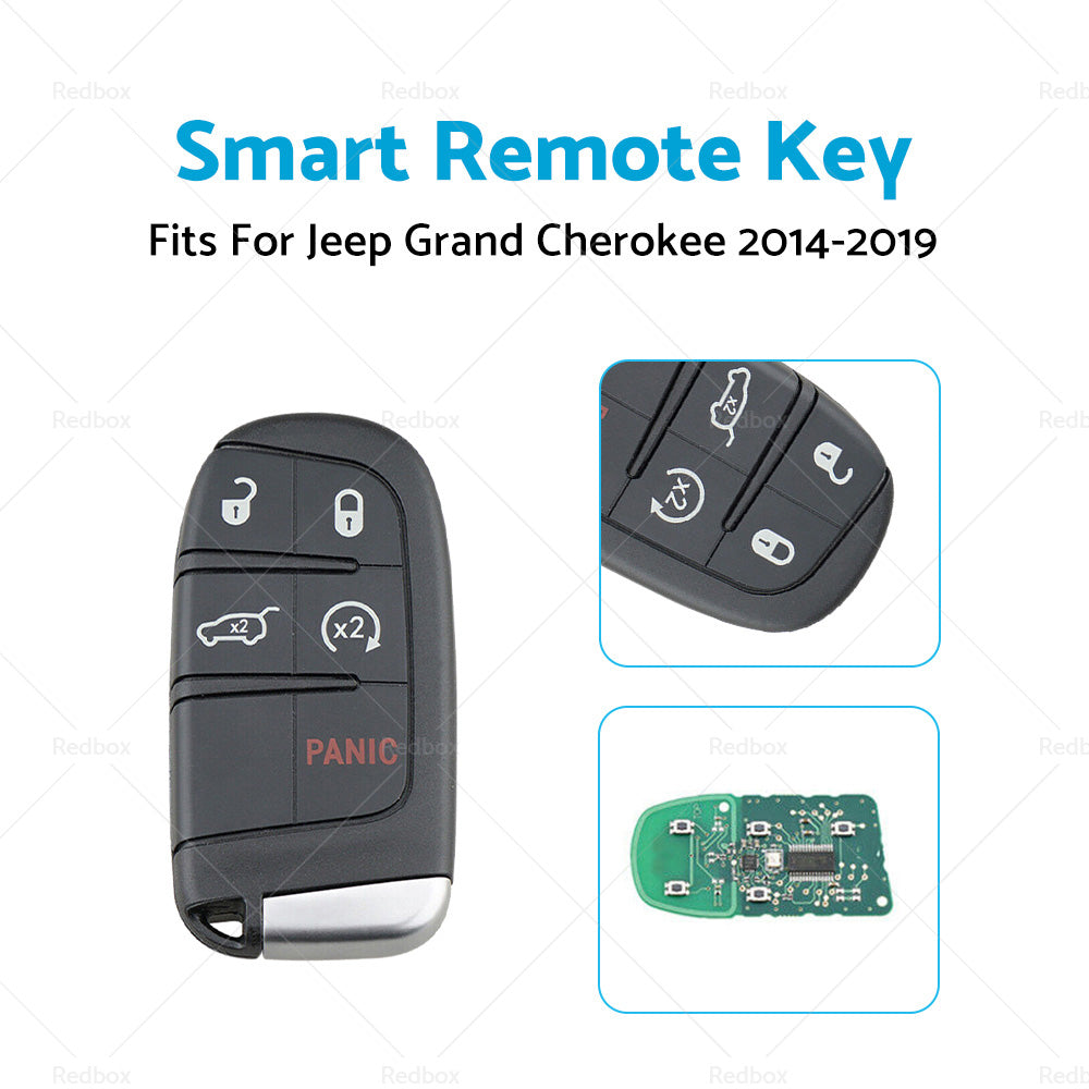 Smart Remote Key Fits For Jeep Grand Cherokee 2014 2015 2016 2017 2018 2019