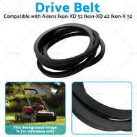 07200718 Drive Belt Suitable for Ariens Ikon-XD 52 Ikon-XD 42 Ikon-X 52