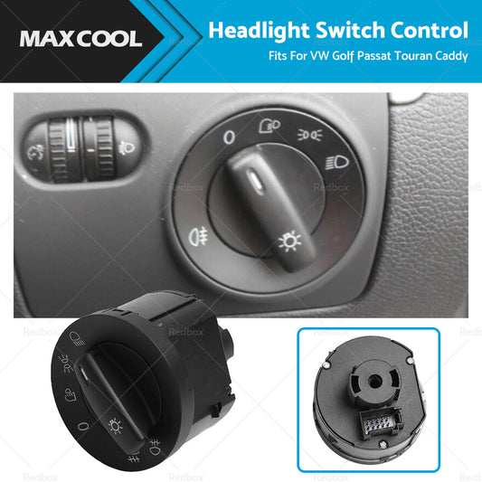 {{ Headlight Light Switch Control Button for VW Golf Mk5 Passat Touran Caddy 04-09 }} - Buy Car Parts Online at {{ Kaka Auto Parts }}.