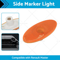 NEW Side Lamp Marker Light Side Moulding Trim Lamp Suitable for Renault Master