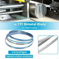 BI METAL BIMETAL BAND SAW BANDSAW BLADE 1140mm x13mm x 14 TPI FOR METAL CUTTING