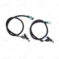 2PCS Fuel Injector Harness Set Suitable for Polaris Ranger XP 800 10-17 1204318