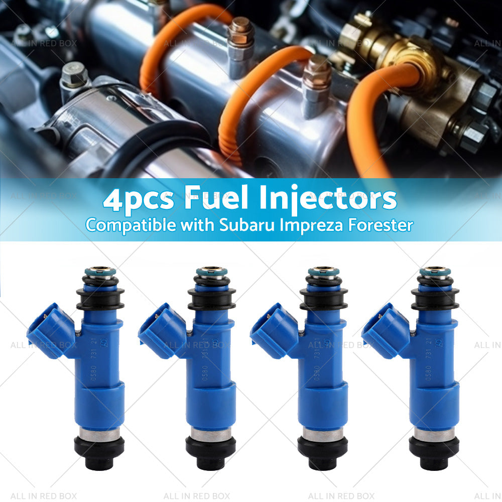 4PCS 565cc Fuel Injector Suitable For Subaru Impreza Forester Legacy 16611-AA720