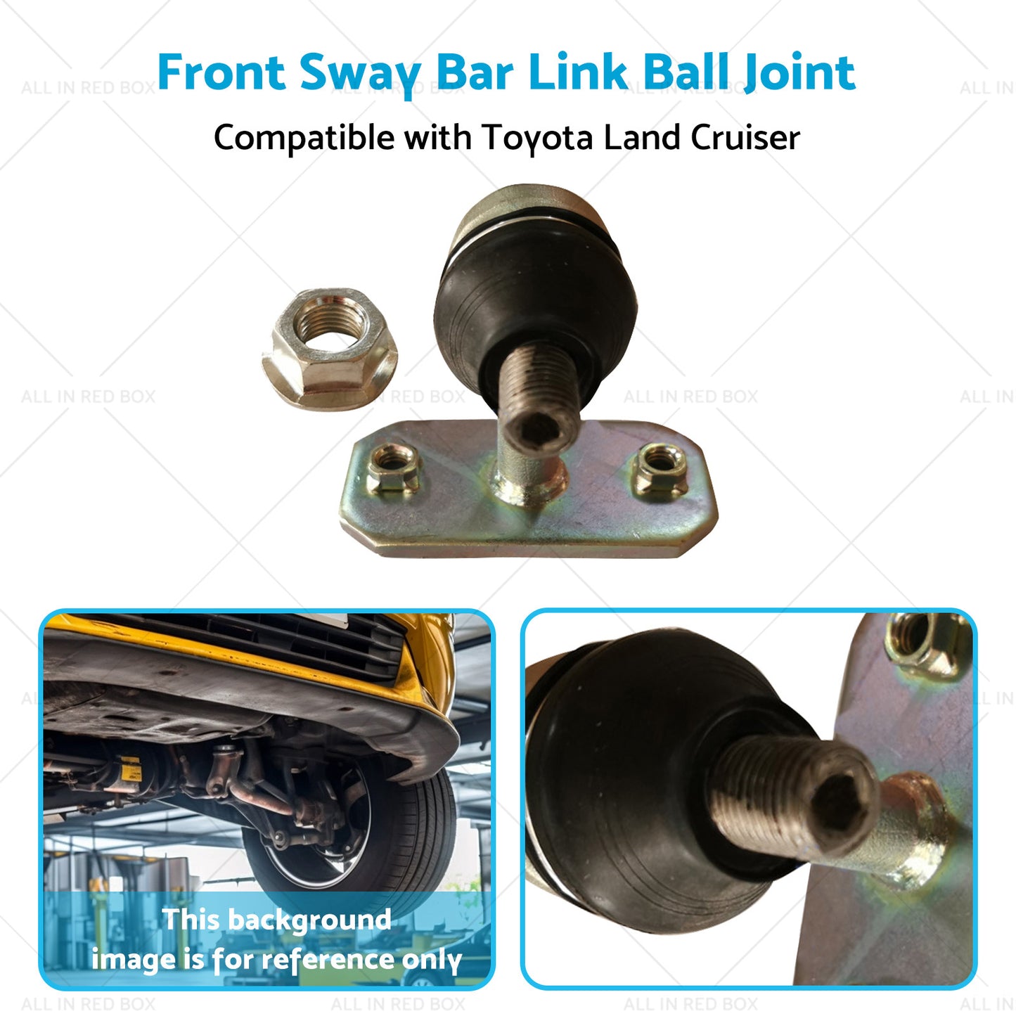 1x Front Sway Bar Link Suitable for 48802-60050 Toyota Land Cruiser 100 98-07