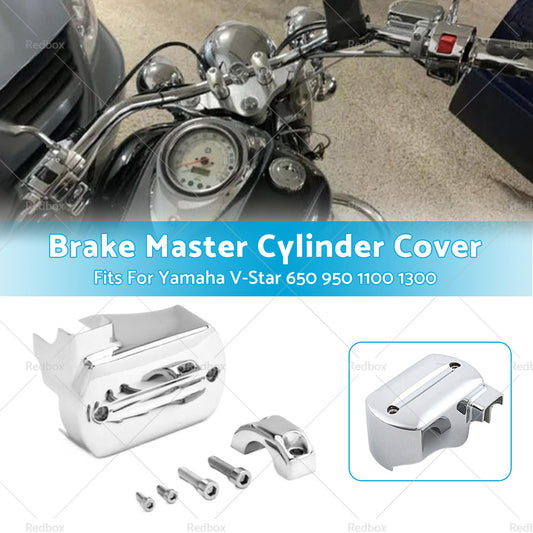 Brake Master Cylinder Cover For Yamaha V-Star 650 98-13 V-Star 950 1100 1300