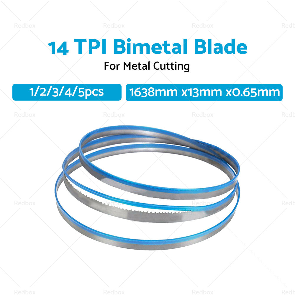 BI METAL BIMETAL BAND SAW BANDSAW BLADE 1638mm x13mm x 14 TPI FOR METAL CUTTING