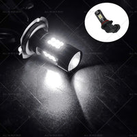 2PCS 9006 HB4 LED Fog Light 6000K White 3030 21 SMD Car Driving DRL Light Bulbs