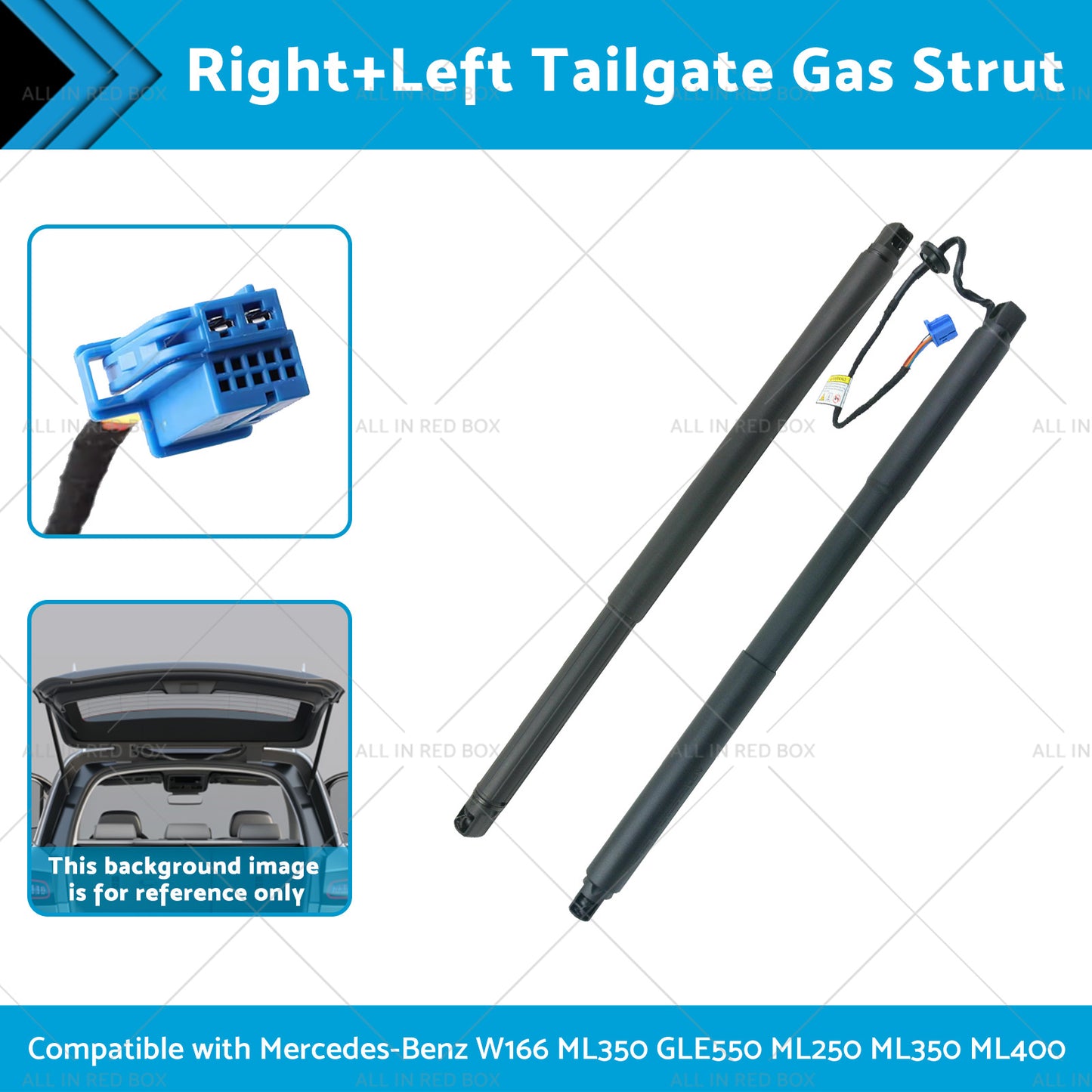 Rear Right  Left Tailgate Gas Strut Suitable for Mercedes Benz W166 ML350