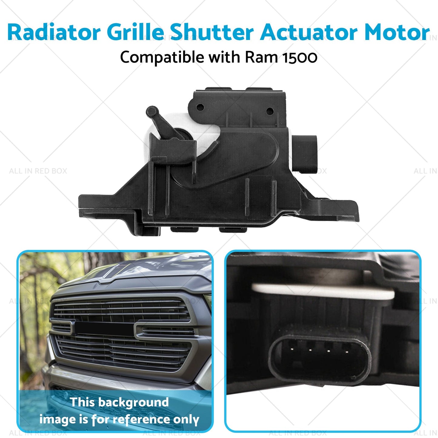 Active Radiator Shutter Actuator Suitable for Ram 1500 5. 7L V8 2013-2018 ML. 427