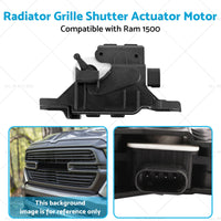 Active Radiator Shutter Actuator Suitable for Ram 1500 5. 7L V8 2013-2018 ML. 427