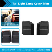 {{ 2X Tail Light Lamp Cover Trim Suitable For Toyota Land Cruiser Prado LC250 2024 }} - Buy Car Parts Online at {{ Kaka Auto Parts }}.