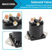 Solenoid Valve Suitable For Club Car Golf Cart 1984 up DS Precedent 4 Terminal