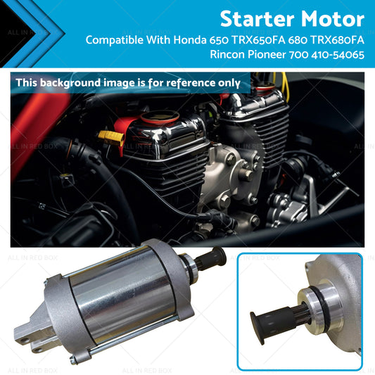 {{ Starter Suitable For Honda 650 TRX650FA TRX680FA Rincon Pioneer 700 410-54065 }} - Buy Car Parts Online at {{ Kaka Auto Parts }}.