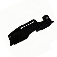 Black Dash Mat with HUD Suitable for Chevrolet Silverado 1500 LTZ ZR2 2023¡§C2025