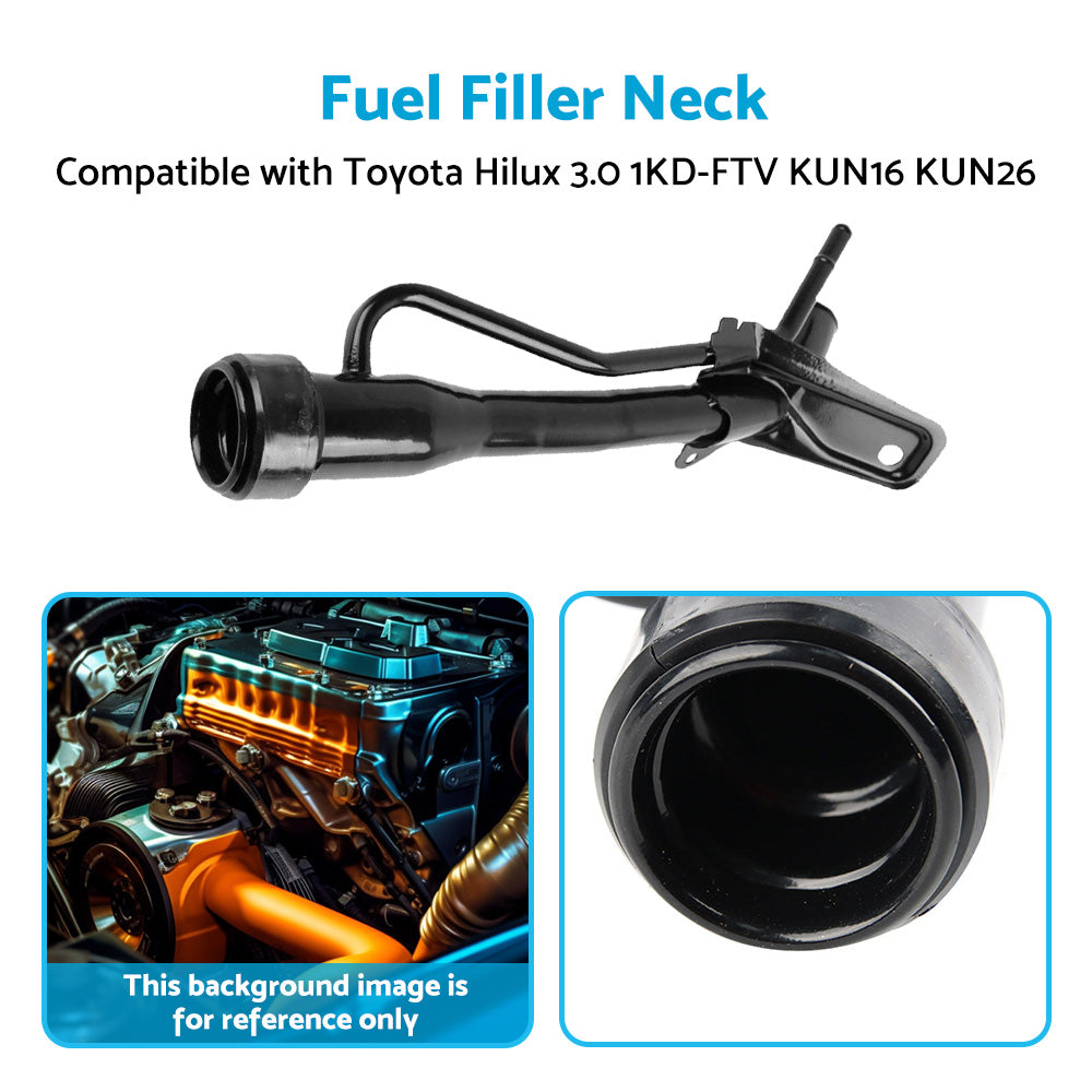 Fuel Filler Neck Suitable for Toyota Hilux 3. 0 1KD-FTV KUN16 KUN26 2005-2015