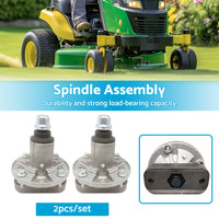 2xSpindle Assembly Suitable For John Deere Models L100 L107 L110 GY20050 GY20785
