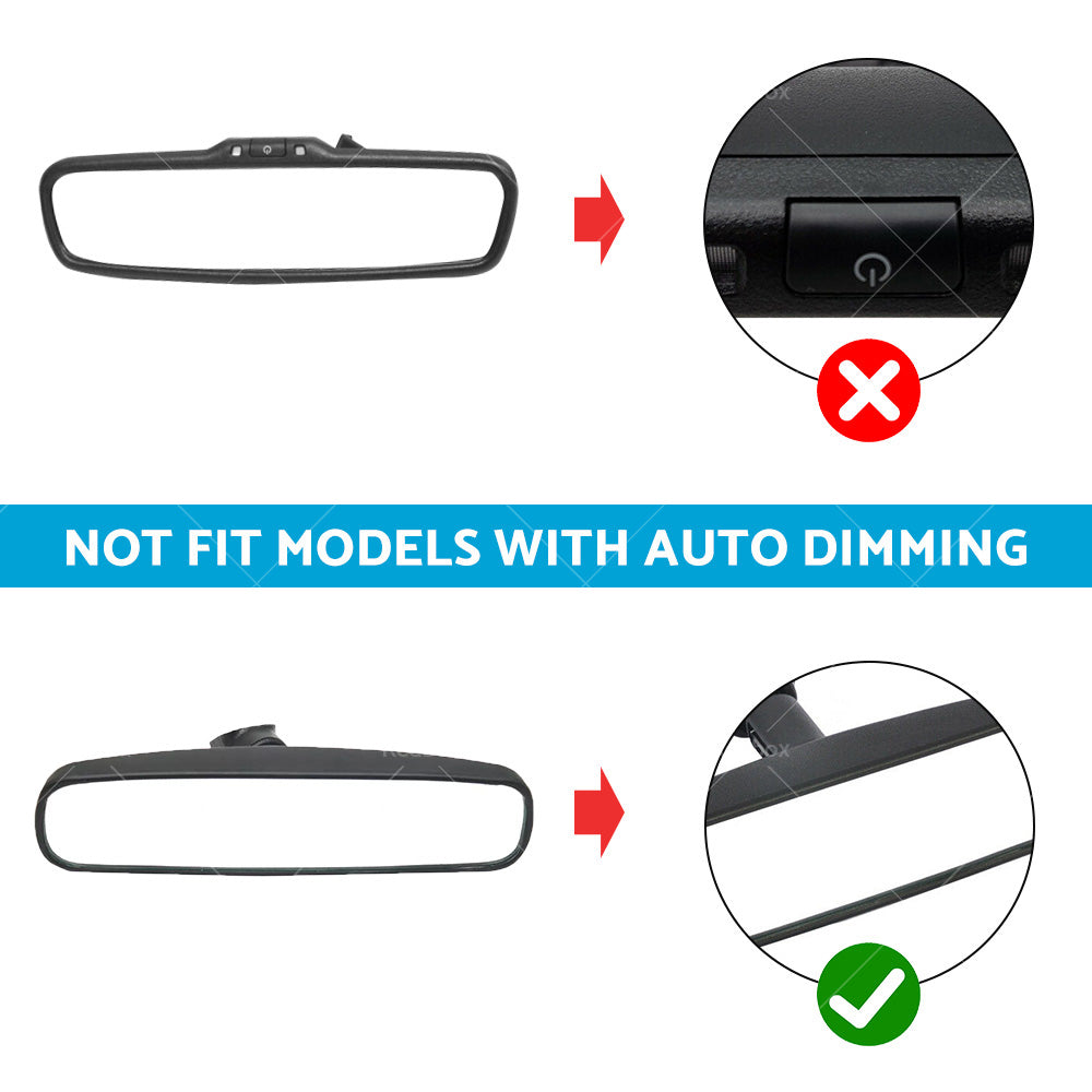 Rear View Mirror Fit For Nissan Pulsar X-Trail T32 Tiida Navara 96321-2DR0A