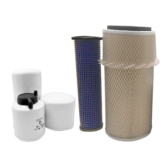 Air Hydraulic Fuel Oil Filter Kit Suitable for Bobcat Skid Steer Loader 751